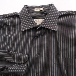 Mens Striped Non Iron Dress Shirt By Pronto Uomo 2XLT Striped